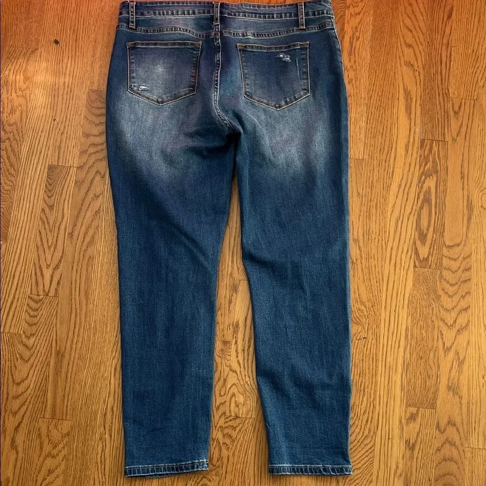 Unbranded Distressed Blue Women's Jeans XL